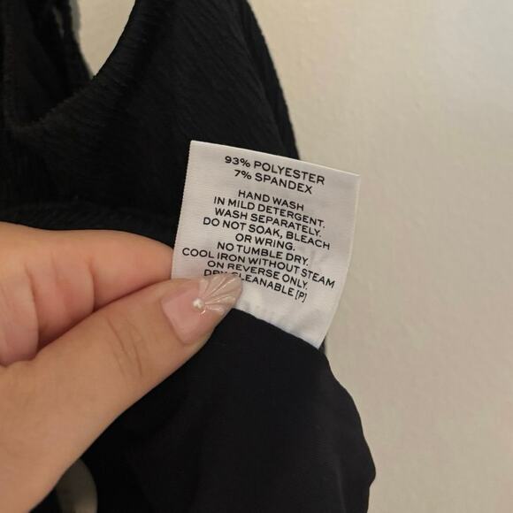 NWT RUMER Willow Cut Out Maxi Dress In Black Size Small - Picture 7 of 10